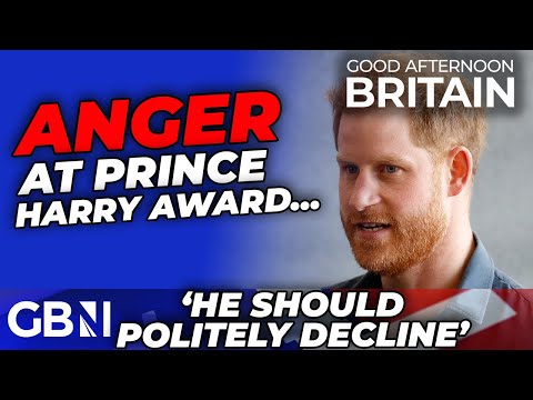 Prince Harry URGED to ‘DECLINE’ memorial award as ANGER grows and Sussex ratings PLUMMET