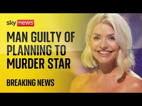 Holly Willoughby: Security guard guilty of planning to abduct, rape and murder TV presenter