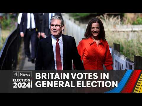 Voters go to the polls in historic UK election | General Election 2024