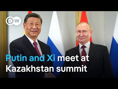 Russia and China hail the stability of their partnership at a Eurasian security summit | DW News
