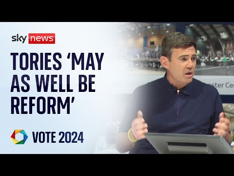 ‘You may as well be Reform’ Andy Burnham tells former Tory MP