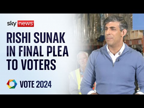 Rishi Sunak warns about Labour ‘super majority’ ahead of polling day | Election 2024