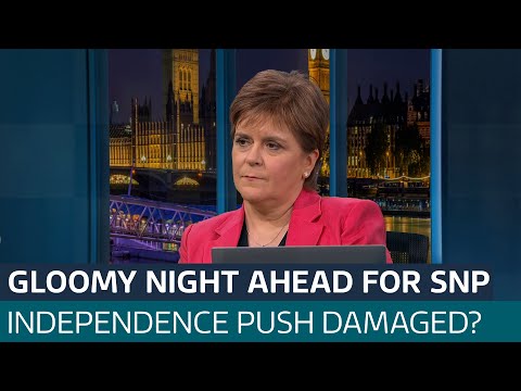 ‘Not a good night for the SNP’: Nicola Sturgeon reacts to predicted losses in Scotland | ITV News
