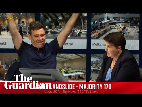 Labour mayor rejoices as former Scottish Tory leader describes exit poll as ‘massacre’