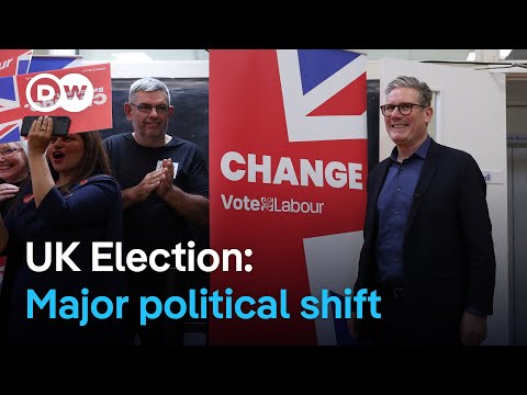 Labour on course to win British elections in a landslide victory | DW News