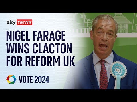 Nigel Farage says he’s ‘coming for Labour’ after becoming MP for first time