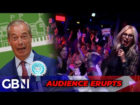 GB News viewers ERUPT as Nigel Farage ELECTED to Parliament: ‘Champagne is POPPING!’