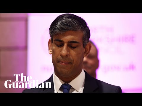 ‘A difficult night’: Rishi Sunak concedes historic Conservative election defeat