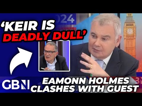 ‘The man is DEADLY DULL’: Eamonn Holmes in FROSTY clash with Labour peer over Keir Starmer | LATEST