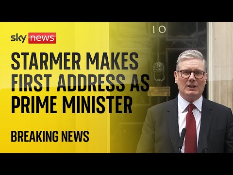 Prime Minister Keir Starmer: ‘Our work is urgent and we begin it today’
