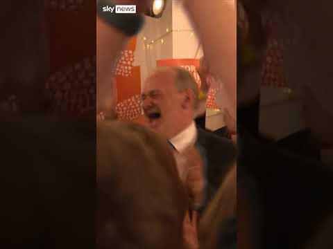Sir Ed Davey dances to Sweet Caroline as Lib Dems celebrate ‘exceptional’ election results