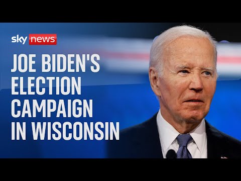 Watch live: Joe Biden’s election campaign event in Wisconsin