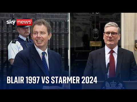 1997 to 2024: Blair and Starmer’s first speech compared