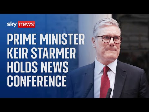 Watch live: PM Sir Keir Starmer holds news conference following first cabinet meeting