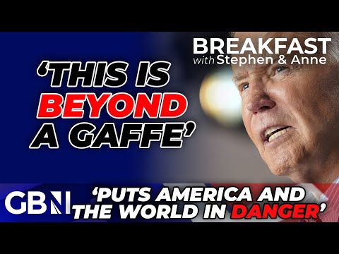 Joe Biden has ‘every bit of evidence for late stages dementia’ | ‘It puts the world in danger…’