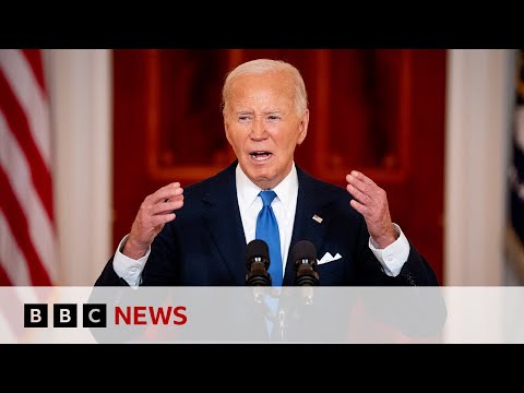 Joe Biden says only the ‘Lord Almighty’ could convince him to quit | BBC News