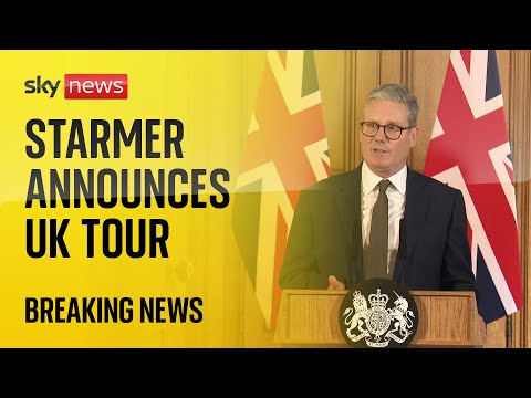Keir Starmer announces UK tour in his first press conference as Prime Minister