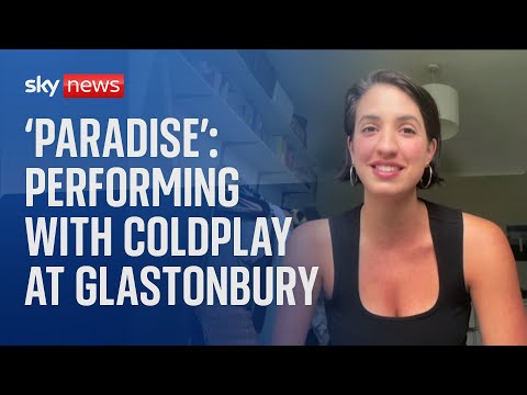 Dreams come true for singer-songwriter who performed with Coldplay at Glastonbury