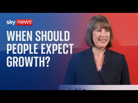 Sky’s Ed Conway asks chancellor: When should people expect to see growth in the economy?