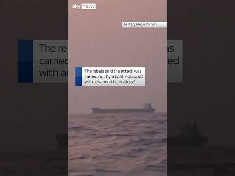 Houthis ‘drone boat’ attacks cargo ship