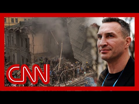 Kyiv mayor Klitschko condemns Russia’s strike on children’s hospital