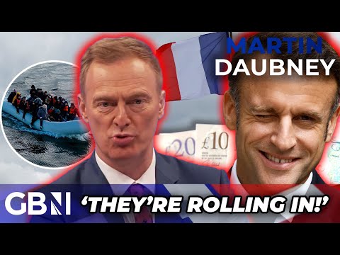 ‘Boats are rolling in!’ Daubney SLAMS French as migration EXPLODES while Macron pockets MILLIONS