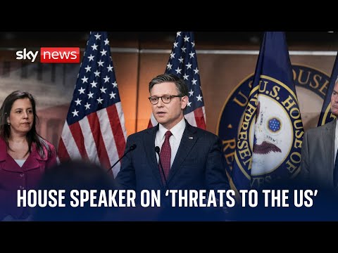 US House Speaker discusses foreign policy and ‘threats to the international order’