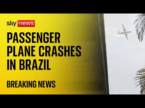 Brazil plane crash: Local authorities confirm all passengers have died