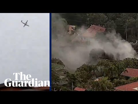 Plane goes into a spiral descent before crashing in Brazil