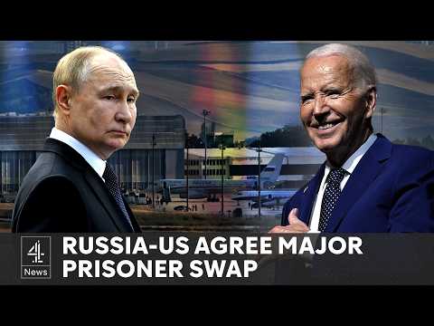 US and Russia carry out biggest prisoner swap since Cold War