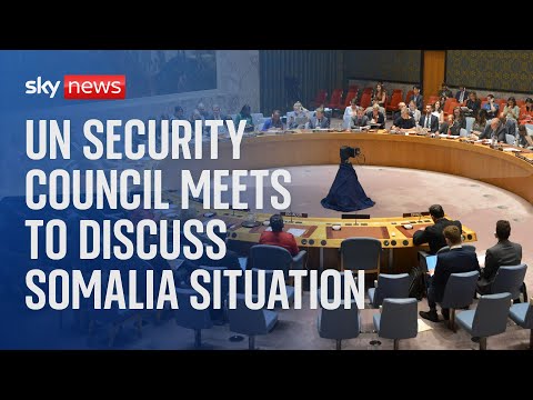 UN Security council meets to discuss the situation in Somalia