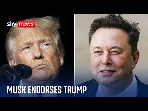 Elon Musk endorses Donald Trump as ‘cyber attack’ disrupts interview on X