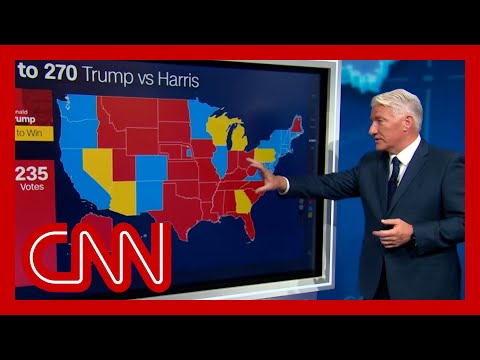 John King breaks down how the race has changed since Biden’s exit