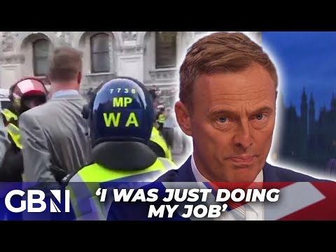 ‘Just doing my job!’ – Martin Daubney recalls moment he was ARRESTED at a Downing Street protest