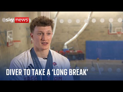 Olympic medallist opens up on mental health struggle – and says he might not return to diving