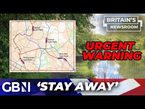 ‘Stay away!’ – MAJOR incident declared after toxic chemical spill in canal causes seizures
