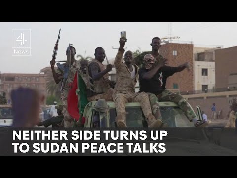 Warring sides refuse to show up as Sudan peace talks begin