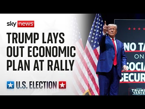 Donald Trump holds election campaign rally in North Carolina – Watch in full