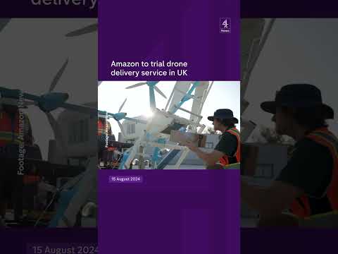 Amazon to trial drone delivery service in UK