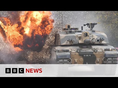 UK-donated tanks used in Ukraine’s Russia incursion, BBC told | BBC News