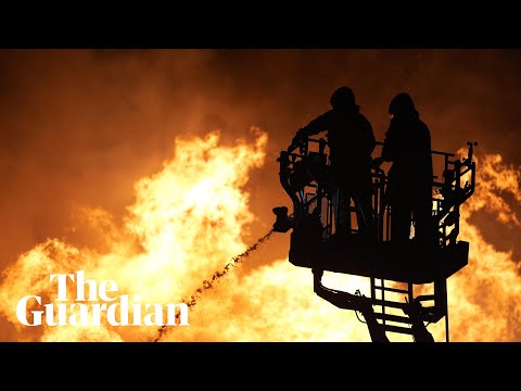 Wildfires rage in Turkey’s Izmir province