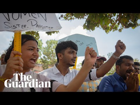 ‘Where are we safe?’: medical professionals strike in India over trainee’s rape and murder