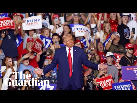 Donald Trump attacks Kamala Harris throughout insult-laden Pennsylvania rally