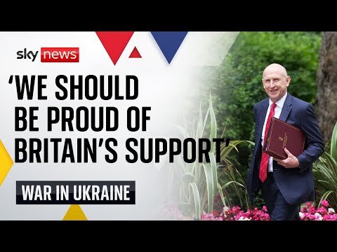 UK should be ‘proud’ Ukraine is using its weapons inside Russia , defence secretary says