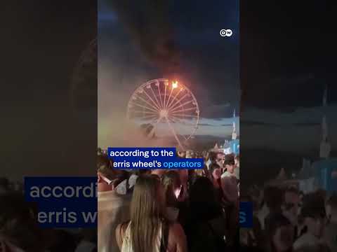 Ferris wheel catches fire in German city of Leipzig | DW News