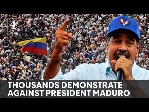 Venezuela’s Maduro defiant despite protest against election result