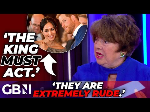 ‘RUDE’ Meghan Markle and Prince Harry GRILLED by Angela Levin for ‘PLAYING royals’ on Columbia tour