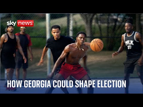 US election: From basketball courts to the rodeo – how crucial state of Georgia could shape election