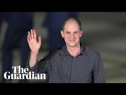 ‘It’s overwhelming’: WSJ reporter Evan Gershkovich returns to US in Russia prisoner swap