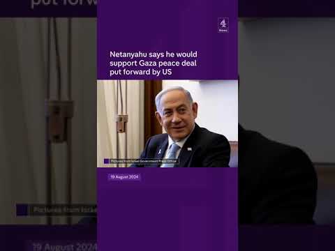 Netanyahu says he’ll support peace deal